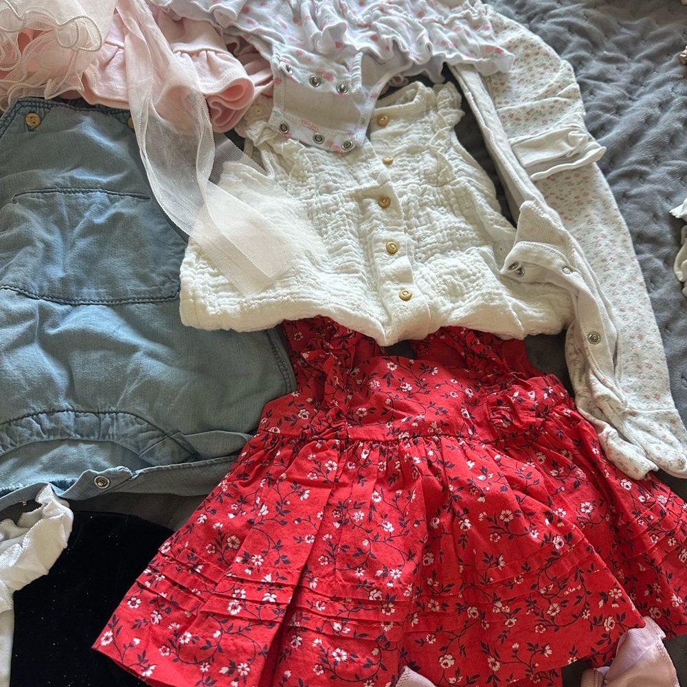 Serena Williams Vibrant Red Kids Dress